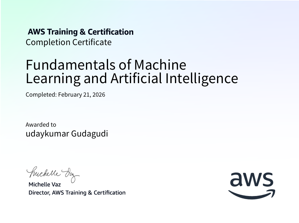 Cloud Computing and DevOps foundations certificate